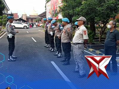 Giat Apel Pagi Fungsi Personel Polres Subang