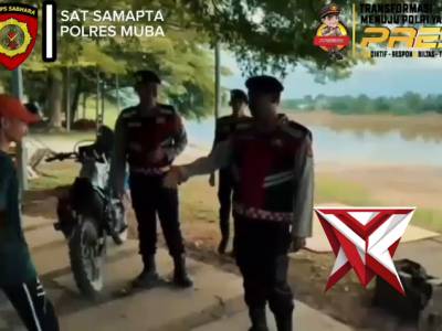 Patroli Sat Samapta Polres Muba.?