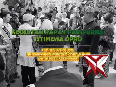 Kapolres subang menghadiri acara minangkala subang - PoliceTube