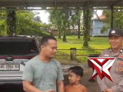 Polres Musi Rawas menolong pemudik