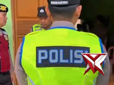 Berikan Rasa Aman, Personel Polsek Muara Lakitan Amankan Ibadah Jumat Agung di GBI Marga Baru