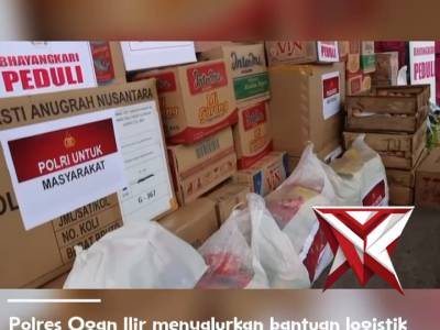 Wujud kepedulian nyata ditunjukkan melalui sinergi antara Polres Ogan Ilir.
