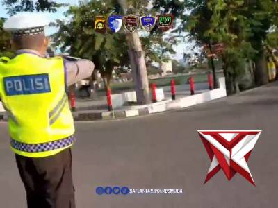 Gatur lalin satlantas polres muba????