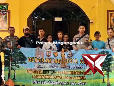 RK - Dukung Program BELIDA Kapolda Sumsel.Polsek.Megang Sakti Kurve jelang Paskah - PoliceTube