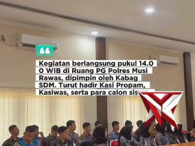 *Deskripsi* 

? Pakta Integritas Penerimaan Terpadu Polri TA 2026

Polres Musi Rawas mengikuti Zoom
