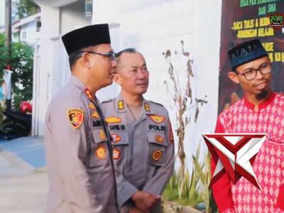 Polda sumsel resmikan sumur bor