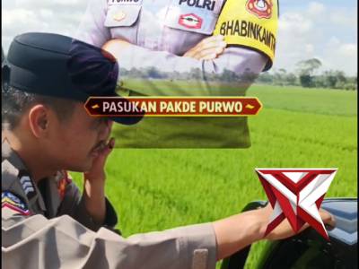 Personil Polsek Purwodadi siapenjalankan tugas