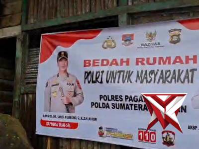 *Sentuhan Nyata Polres Pagaralam, Program Bedah Rumah Hadirkan Harapan Baru bagi Warga*

Pagar Alam