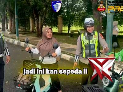 Himbauan kepada pengguna sepeda listrik