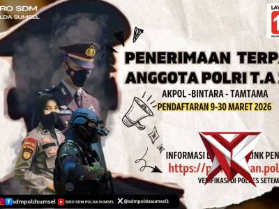 PENERIMAAN POLRI 2026.