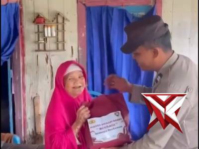 Aksi Humanis Polsek Merapi Polres Lahat Berbagi Baksos Setiap Jumat