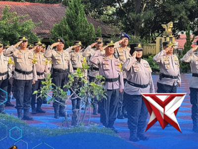 Upacara Hari Kesadaran Nasional Polres Subang. - PoliceTube