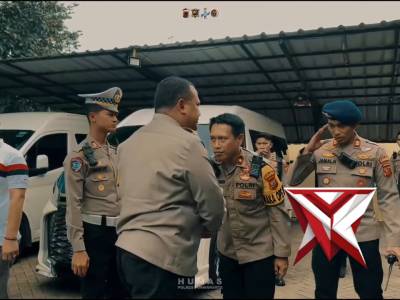 Kapolda dan Wakapolda Jabar Tinjau Arus Balik Lebaran di Pos Terpadu Cikopo!