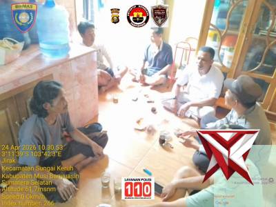 Jumat curhat polsek sungai keruh - PoliceTube