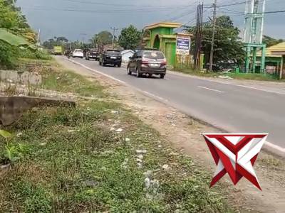 Penyekatan Polsek Tungkal Jaya