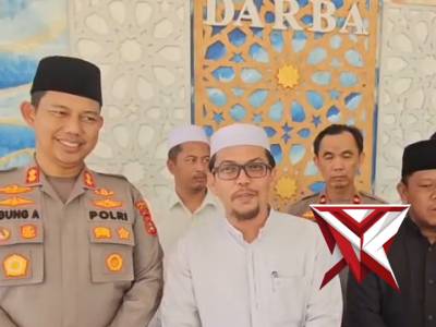 Kapolda Sumsel Irjen Pol DR Sandi N komitmen laks Program Sabuk Kamtibmas di Polres Mura
