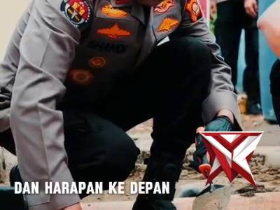 Kapolda Sumsel Irjen Pol. Dr. Sandi Nugroho, S.I.K., S.H., M.Hum. membawa kebahagiaan bagi warga