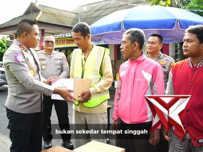 Suasana hangat mewarnai peresmian "Kedai Polres OKI Hadir" pada Rabu pagi.