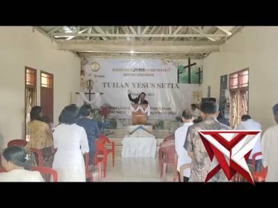 anggota polsek muaradua kisam melaksanakan pengamanan gereja - PoliceTube