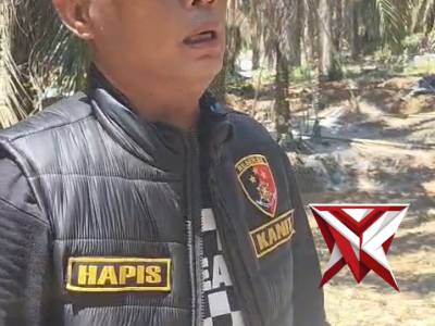 13 polres muba himbauan stop illegal driling atau ngebor minyak