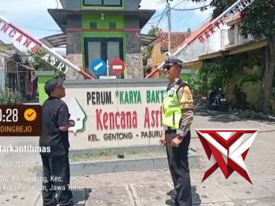 Patroli Harkamtibmas antisipasi long weekend di wilayah perumahan
