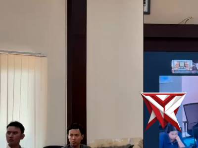 Polres Musi Rawas ikuti Zoom Meeting Sosialisasi dan Simulasi  (LP) serta Laporan Kehilangan  Online