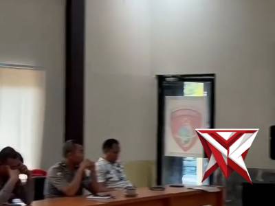 Polres Musi Rawas mengikuti kegiatan Zoom Pembukaan Rapat Kerja Teknis bersama Divhumas Polri