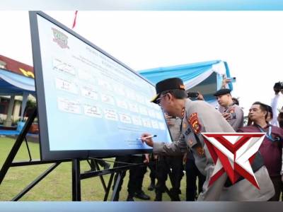 PIMPIN APEL SABUK KAMTIBMAS, KAPOLDA SUMSEL AJAK SELURUH ELEMEN MASYARAKAT JAGA STABILITAS KEAMANAN