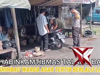 HIMBAUAN BHABINKAMTIBMAS POLSEK RAMBANG KAPAK TENGAH