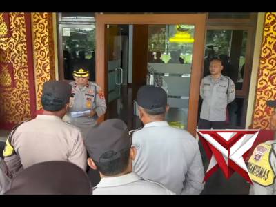 Arahan Kabag SDM Polres Prabumulih kepada para Bhabinkamtibmas terkait ketahanan pangan - PoliceTube