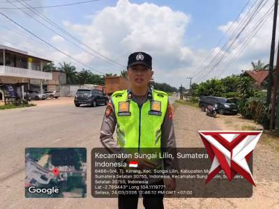 Pantauan Arus Lalin Jalan Lintas Timur Palembang Jambi - PoliceTube