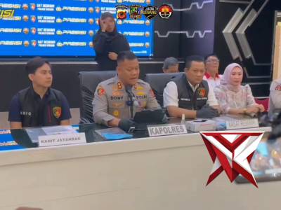 Polres Subang ungkap OTT oknum LSM yang melakukan pemerasan terhadap kepala desa.