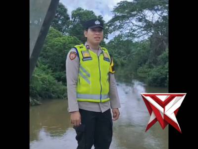 Pengecekan debit air oleh bhabinkamtibmas polsek nibung - PoliceTube