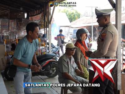 Jati Ukir program Polres Jepara edukasi tertib berlalalu lintas menyentuh langsung ke masyara
