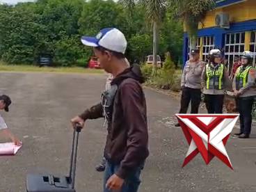 Polsek Muara Beliti melaksanakan kegiatan pengamanan Unras