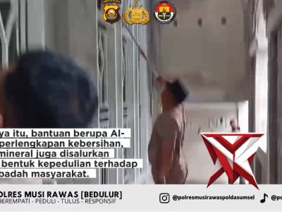 Bakti Sosial Polres Musi Rawas, Wujud Nyata Arahan Kapolda Sumsel 

Rabu, 15 April 2026