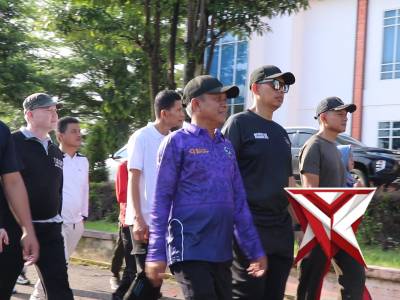 OLAHRAGA BERSAMA KAPOLRES MUSI RAWAS - PoliceTube