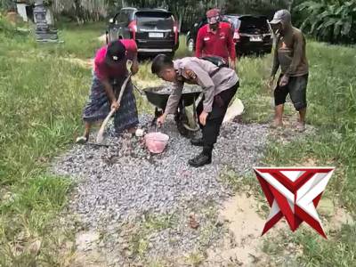 POLRES OKI HADIR AMAN BAE