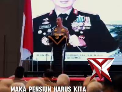 Kapolda Sumsel memberikan peningkatan kemampuan bagi anggota Polri yang mendekati Purna Tugas
