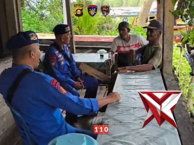 Sambang persoonil satpolairud Polres Muba