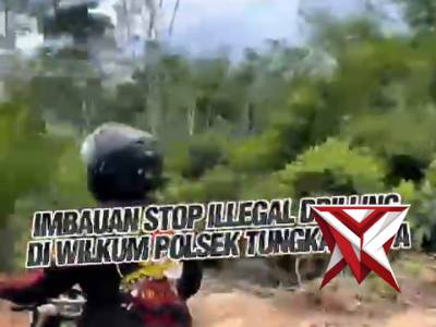 _imbauan legal drilling di Wilkum Polsek Tungkal jaya_
