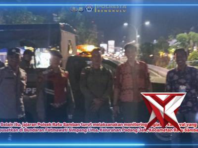 *Polresta Bengkulu dan jajaran Amankan Karnaval Batik Besurek Internasional 2026.*