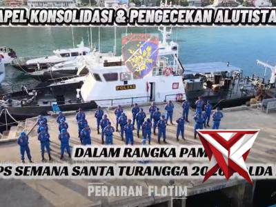 Ops Semana Santa Turangga 2026, Dit Polairud Polda NTT Pastikan Armada Laut Siap Pengamanan