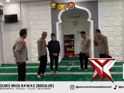 Dalam rangka mendukung program Kapolda Sumatera Selatan, Irjen. Pol. Dr. H. Sandi Nugroh - PoliceTube