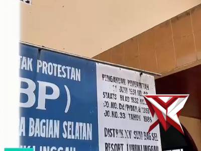 ?Pastikan Keamanan Ibadah, Kapolres Musi Rawas Pantau Langsung Giat Ibadah di Gereja ?MUSI RAWAS - PoliceTube