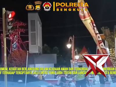 *Penindakan Knalpot Brong, Satlantas Polresta Bengkulu Amankan 60 Kendaraan*
