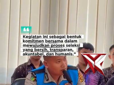Kapolda Sumsel IJP Sandi Nugroho: Polres Musi Rawas Ikuti Zoom Pakta Integritas Polri 2026 - PoliceTube