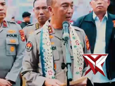 Kapolda Sumsel Irjen Pol. Dr. Sandi Nugroho, S.I.K., S.H., M.Hum. menyerahkan kembali ratusan kendar