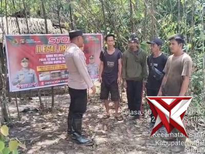 penertiban ilegal drilling LT7