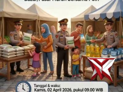 Gerakan pangan Polsek Jayaloka - PoliceTube
